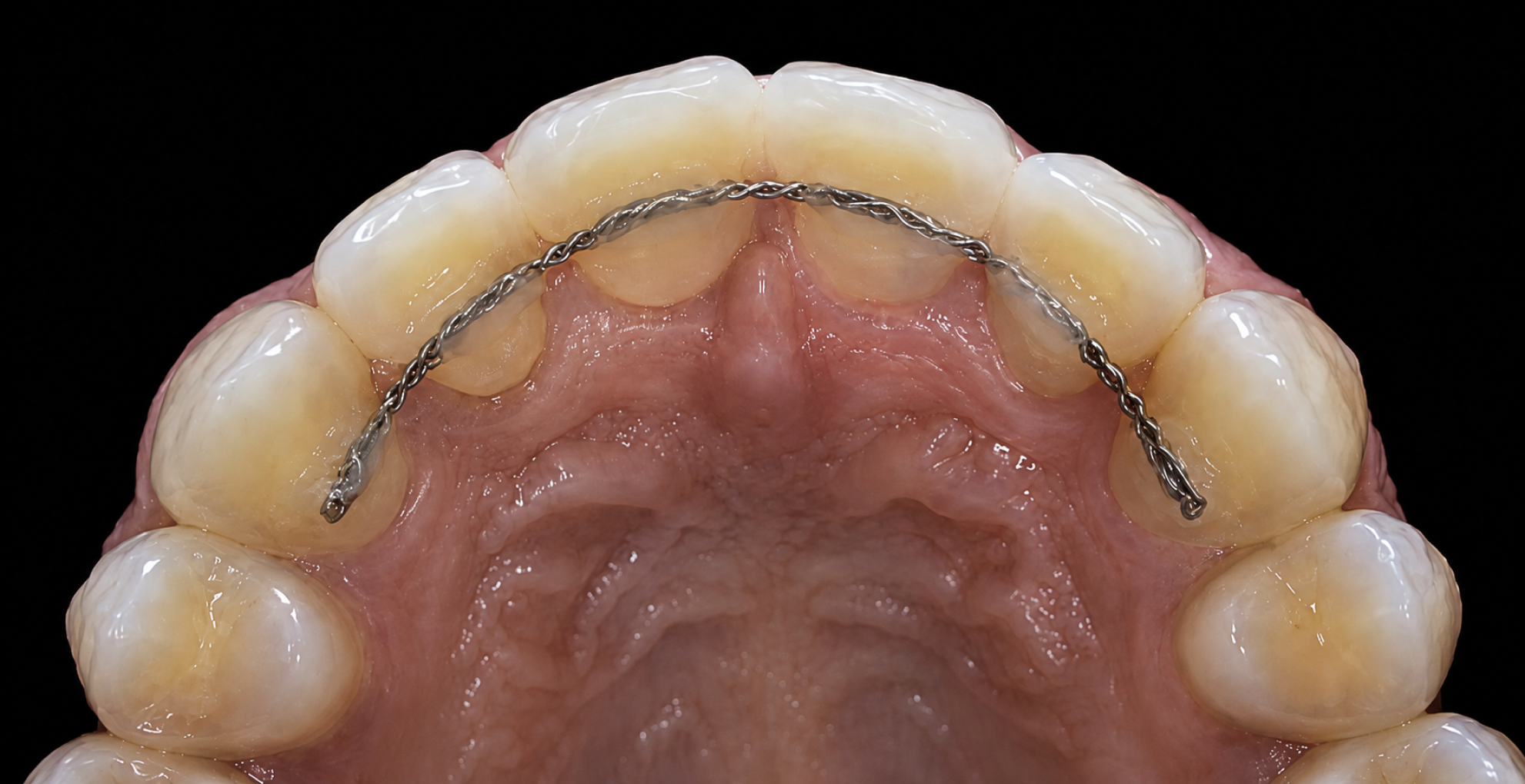 Contention orthodontique fixe